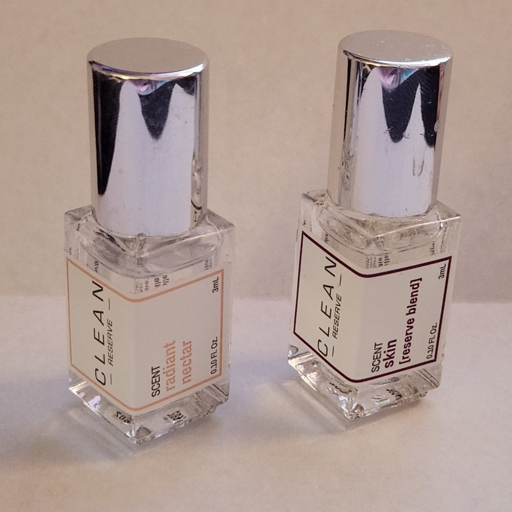 CleanReserve MINIS - Radiant Nectar and Skin - Both .1oz/3ml